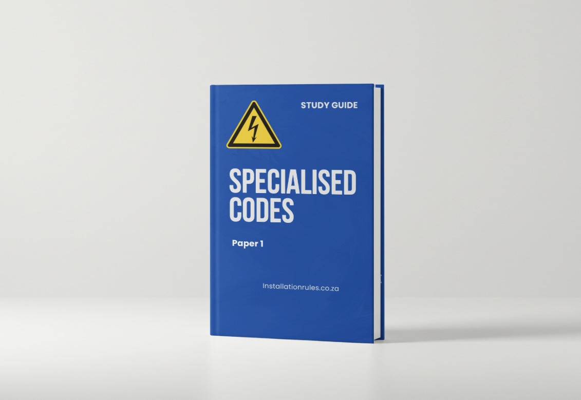 Specialised Electrical Installation Codes Study Guide P1