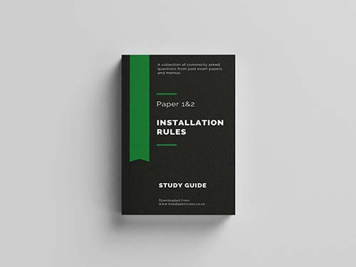 Installation Rules Study Guide P1 & P2